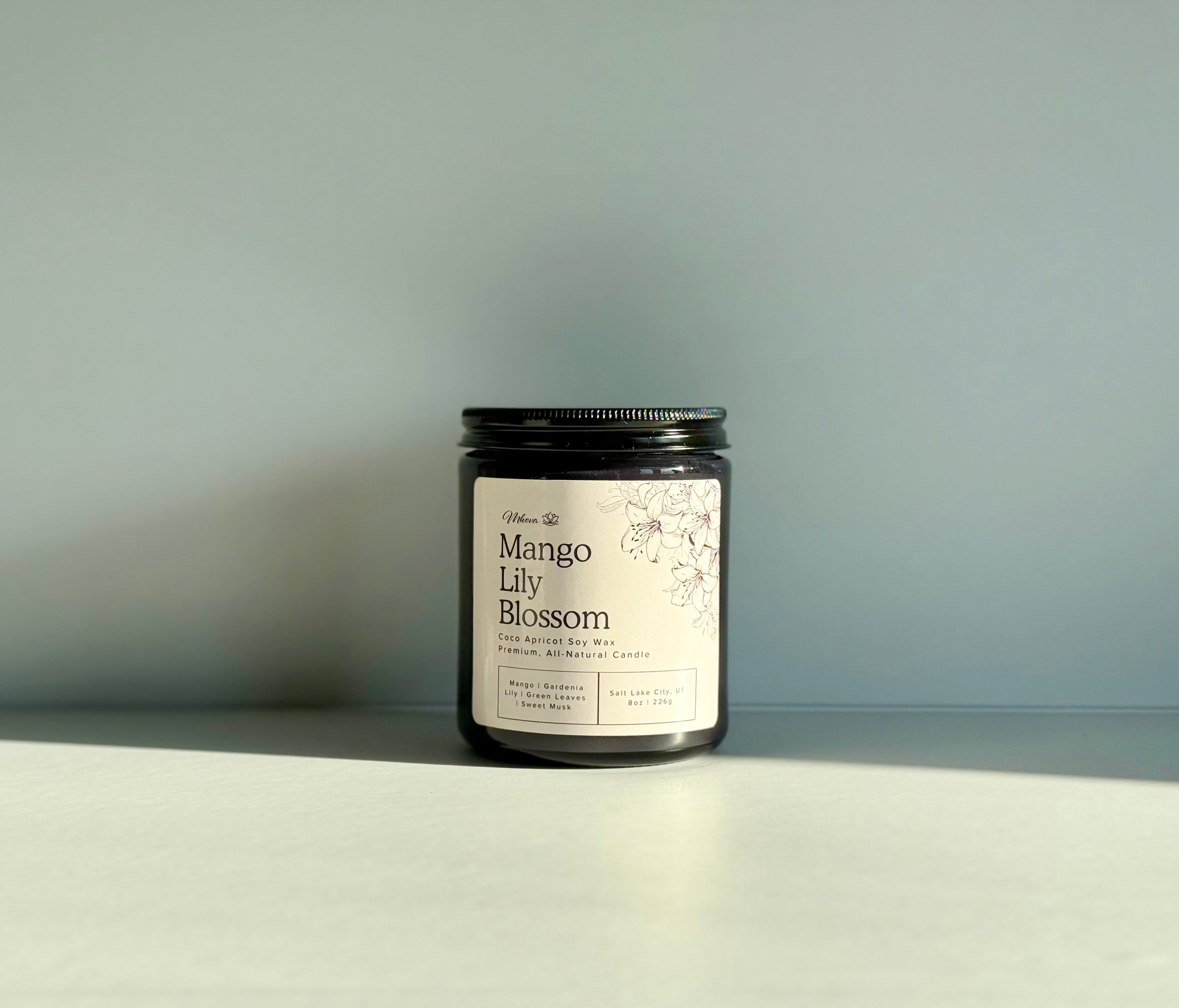 Mango Lily Blossom | 8oz Natural Candle