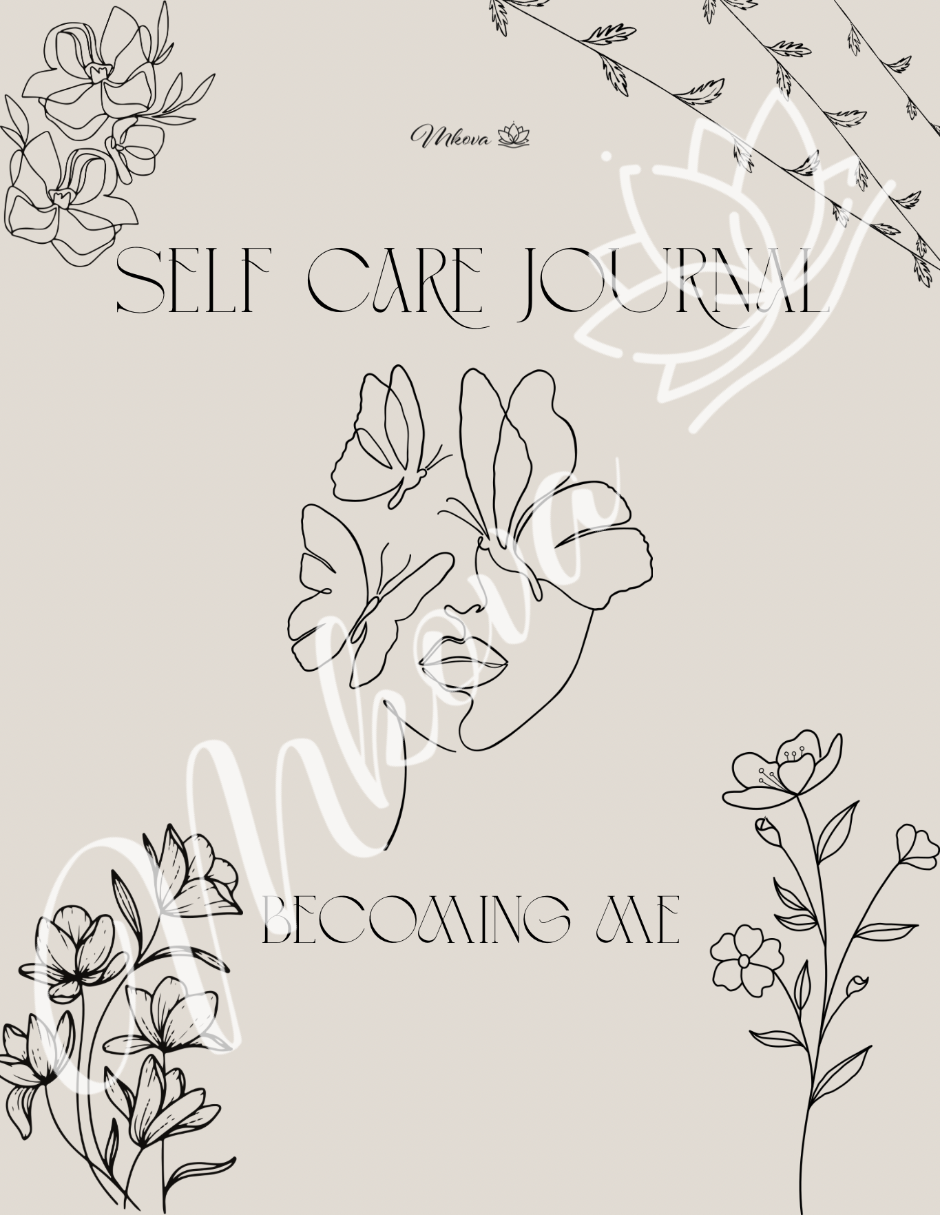 Becoming Me | Self Care Journal