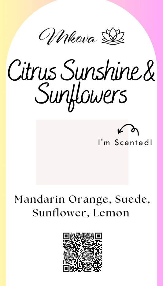 Citrus Sunshine & Sunflowers | Scented Sampler