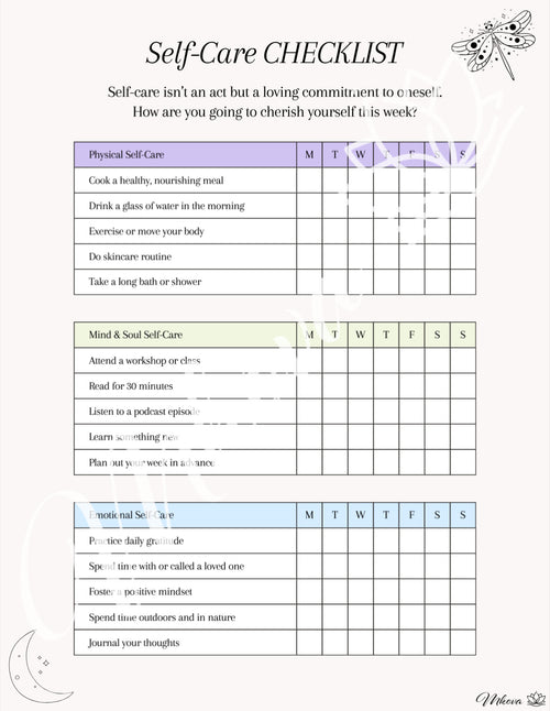 Becoming Me — Digital Self Care Journal