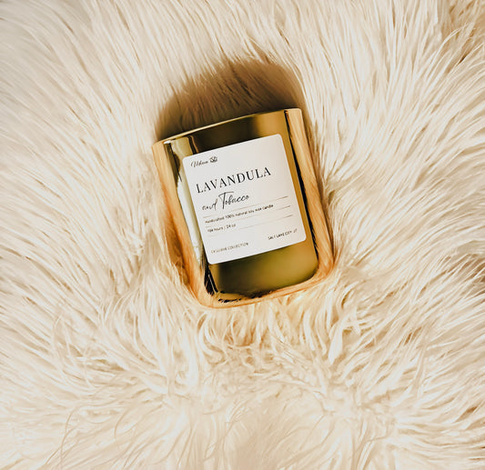 Lavandula and Tobacco | Natural Soy Wax Candle