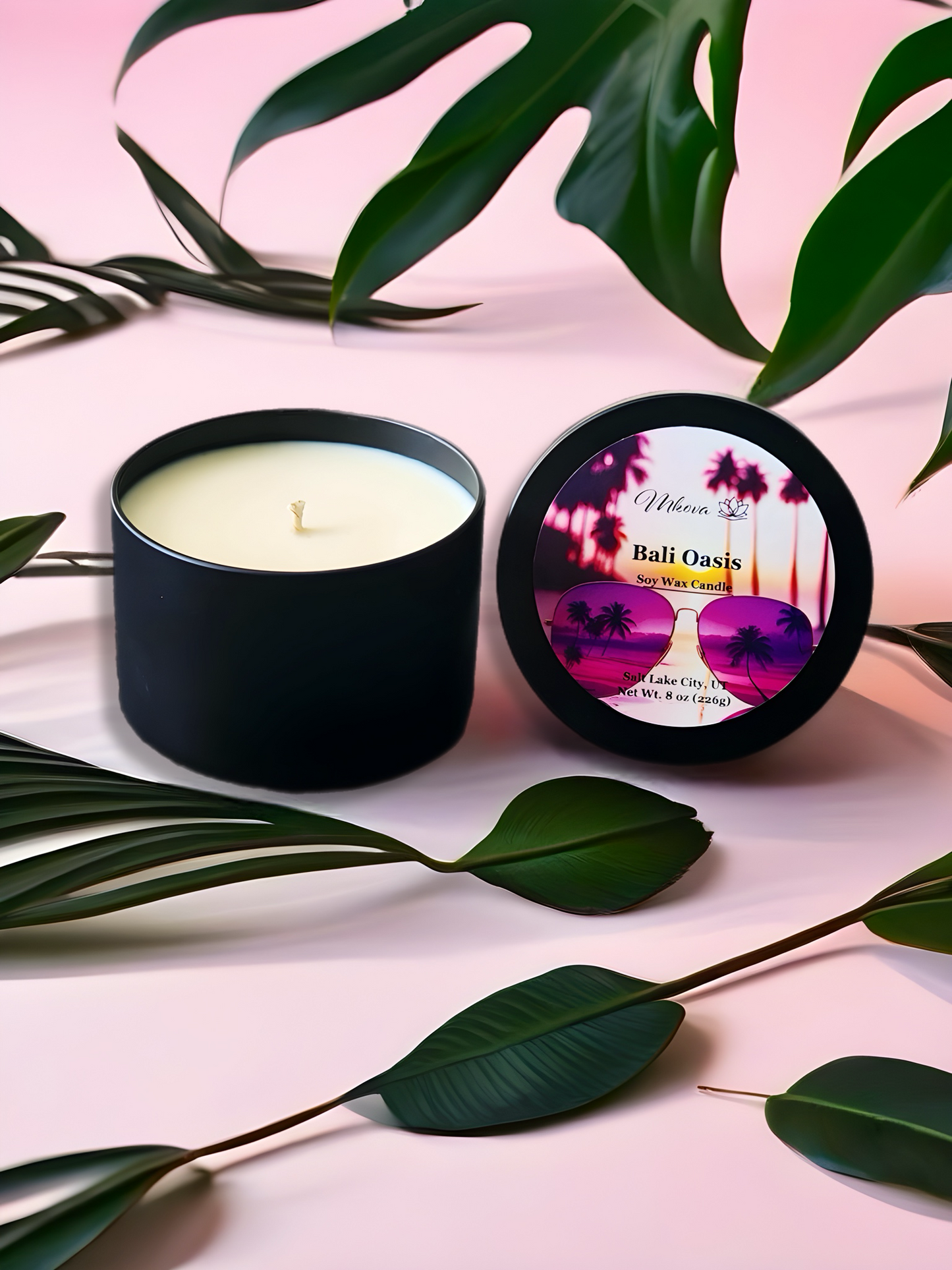 Bali Oasis | Natural Soy Wax Candle | Tin