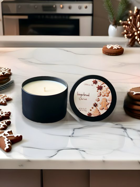 Gingerbread | Natural Soy Wax Candle | Tin