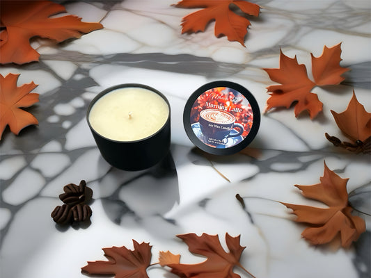 Morning Latte | Natural Soy Wax Candle | Tin